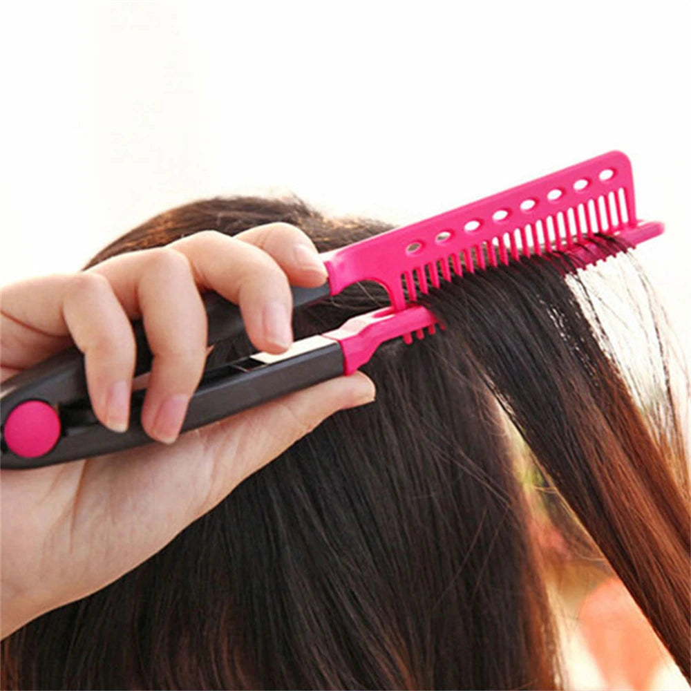 V-Type Straightening Comb