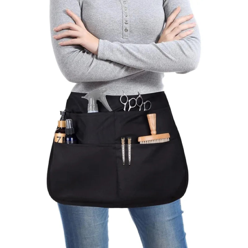 Hairdresser Apron Black Professional Waterproof Hairdressing Shampoo Haircuts Apron Barber Coiffeur Apron Hair Salon Tools