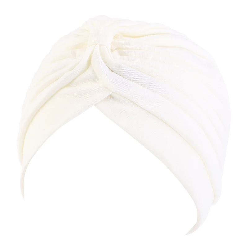 Knotted Ruffle Turban