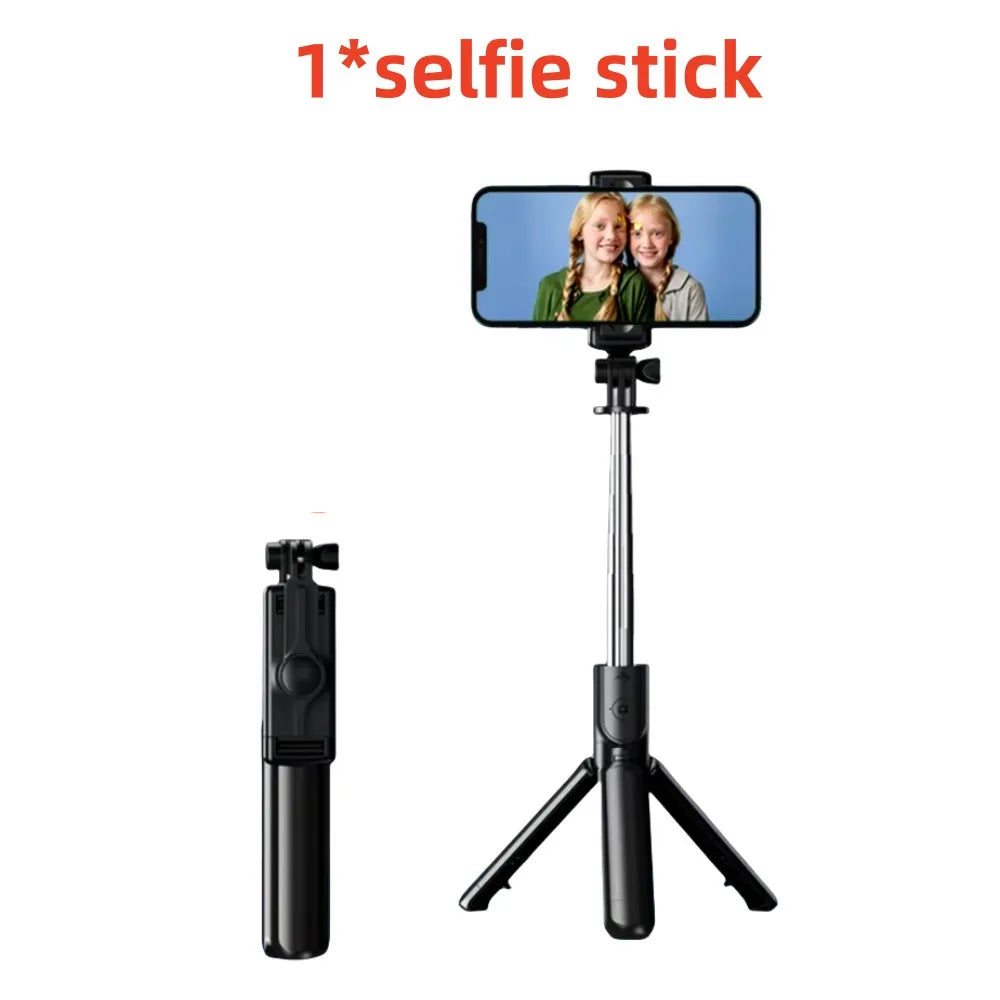 BSLIUFANG Selfie Stick Tripod Extendable Wireless Bluetooth Remote Portable Smartphone Stand Mount For iOS Android Phone