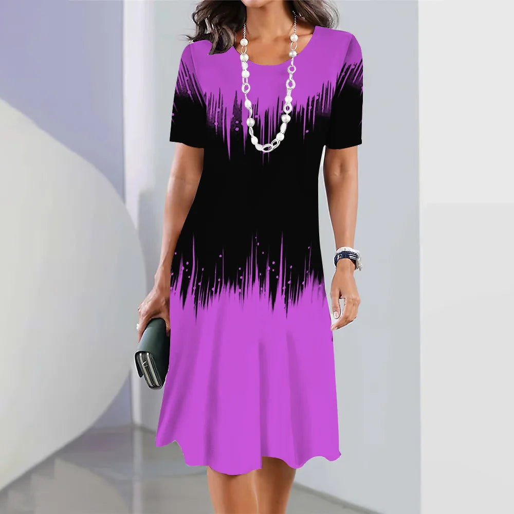 Vestido Elegante de Verano para Mujer – Tejido Suave y Fluido
