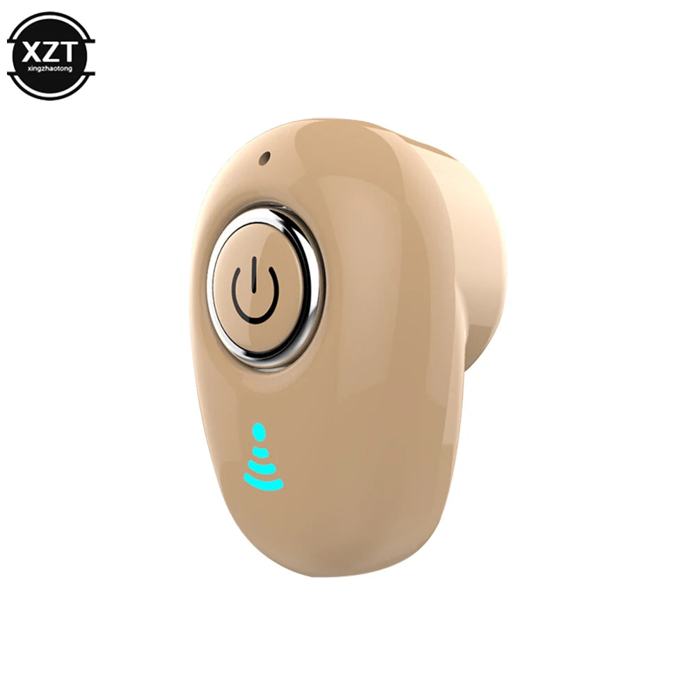 New HD Invisible Ture Wireless Earphone Noise Cancelling Bluetooth Headphone Handsfree Stereo Headset TWS Earbud With Microphone