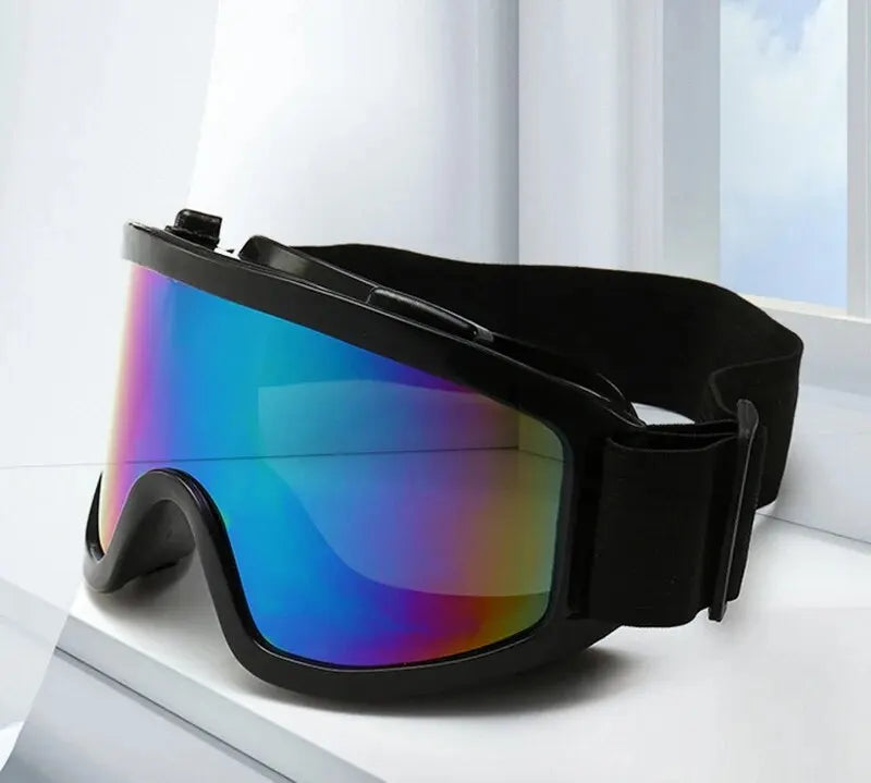 Protective Glasses Motorcycle Helmet Outdoor Sports Windproof Dustproof Eye Glasses Ski Snowboard Goggles Motocross Riot Contr