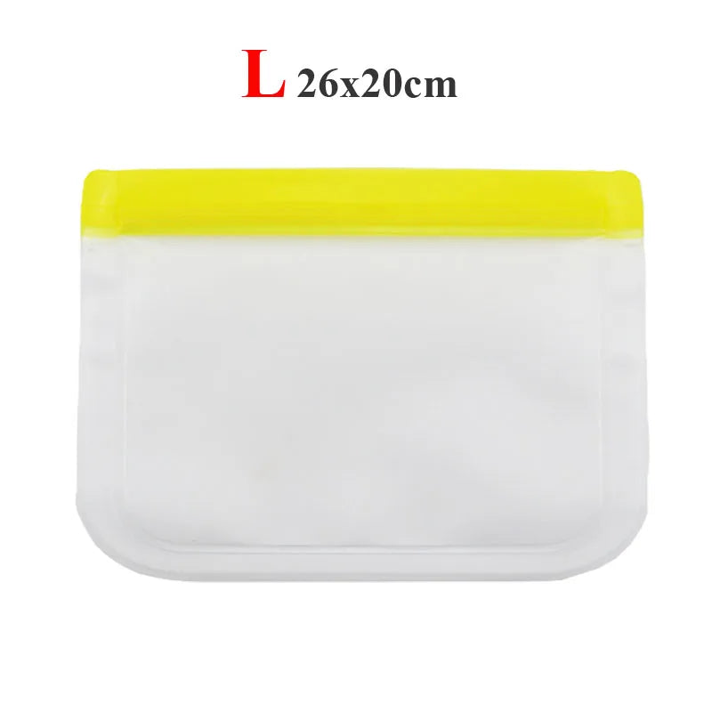 Bolsa de silicona reutilizable para alimentos