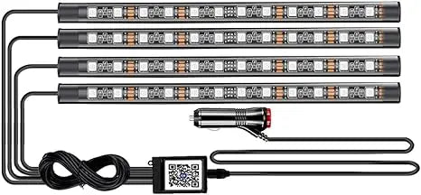 RGB LED-innvendige billys