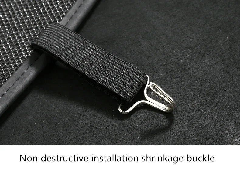 Car New Seat Back Logo Anti Kick Mat Accessories Autos Accesorios Rear Anti-kick Grinding Pads Car Accessories Interior