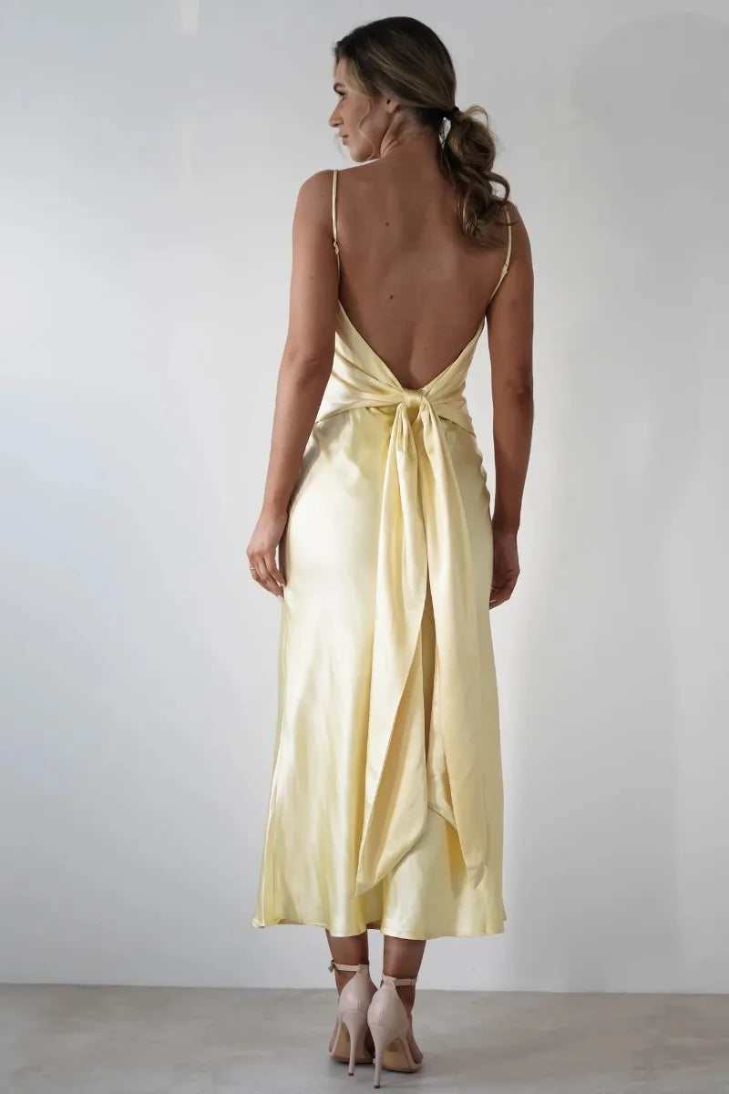 New Dresses  Woman Fashion Summer Women's Clothing Sexy Halter Satin Fashion Strappy Skirts