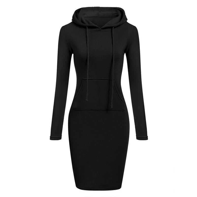 Hooded Sweatshirt Dress – Cozy, Casual & Effortlessly Stylish