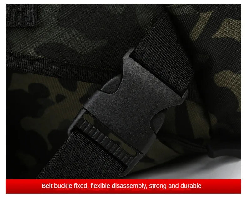 Fishing Tackle Backpack Lure Box Gear Storage Bag Fanny Pack for Men Fly Fishing Backpack with Rod Holder Sling Shoulder Bag