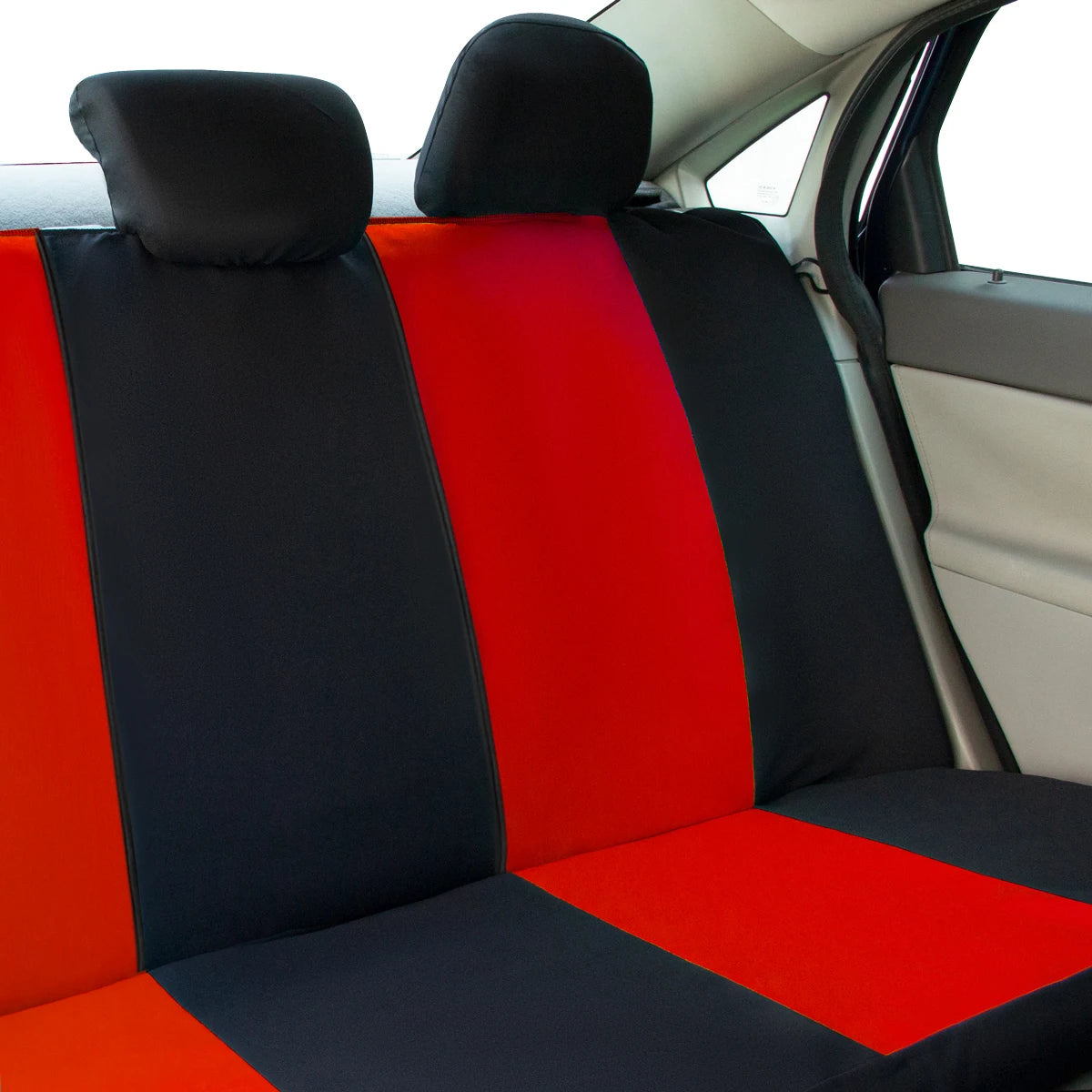 Sports Style Full Set Polyester Fabric Car Seat Covers Car Seat Protector Universal Fit Most Cars SUVs