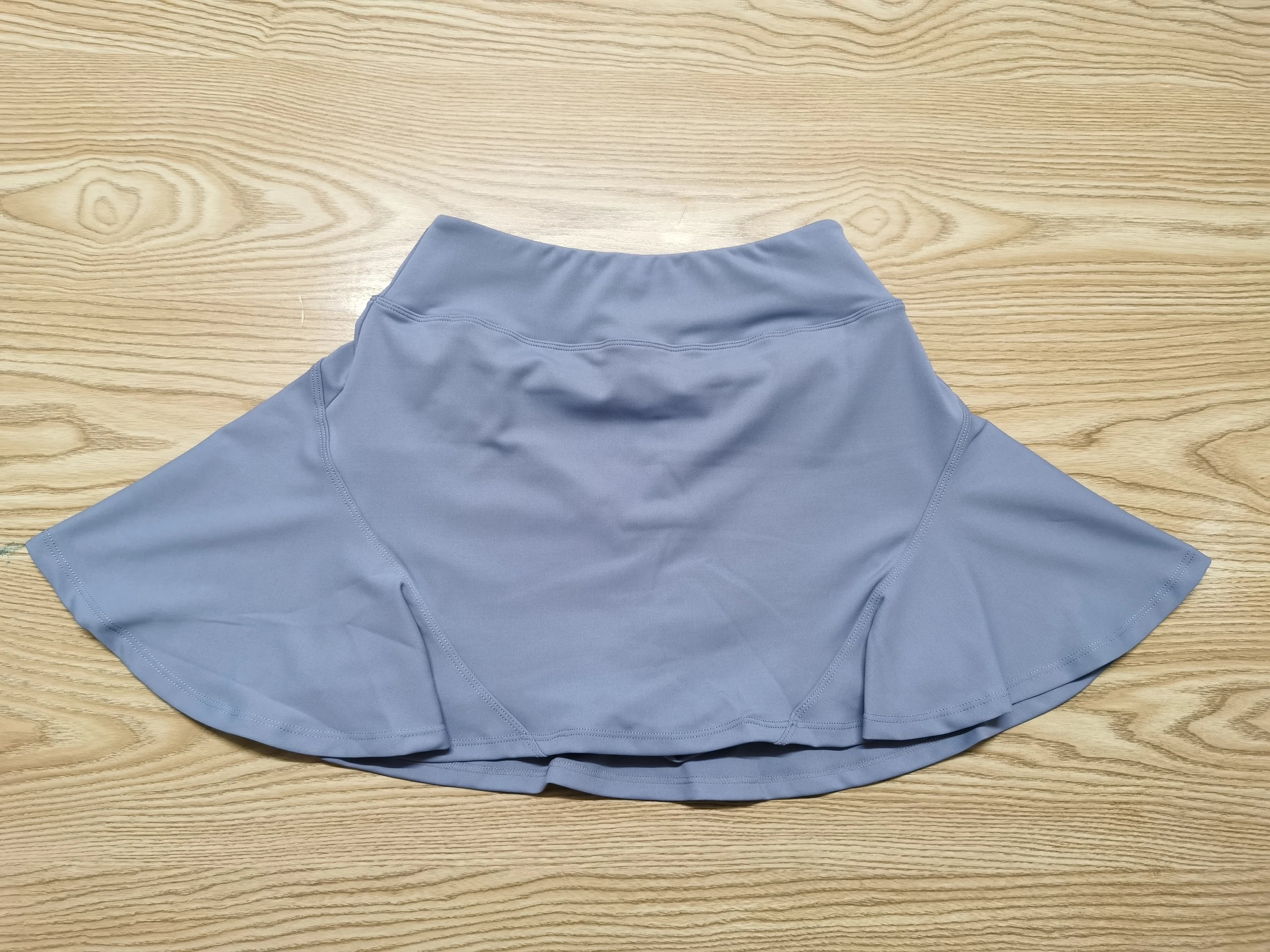 Two Piece Set Women, Yoga Gym Running Badminton Skirt Suit, Crop Top, Sports Bra, Stacked Shorts, Tennis Skirt, Workout Clothing