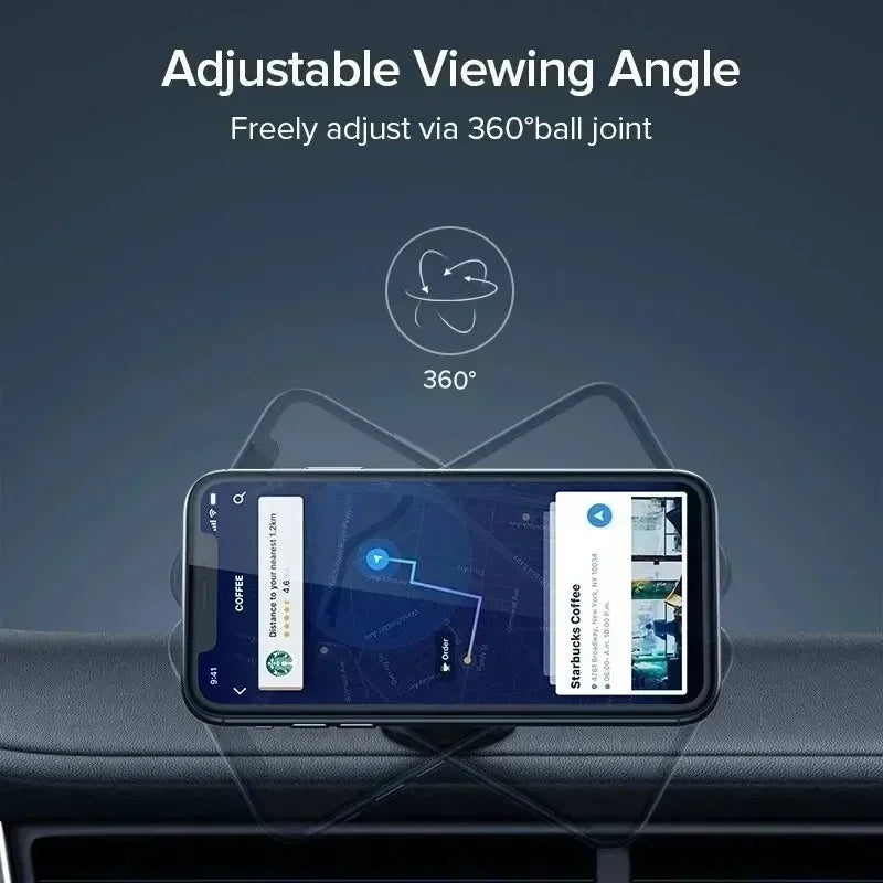 Support magnétique de téléphone portable pour voiture, support de tableau de bord pour smartphone, GPS, pour iPhone, Xiaomi, Samsung, LG