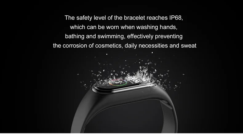 Smart Watch Wristband Waterproof Watch Blood Pressure Heart Rate Monitor Fitness Tracker Sport Smart Bracelet Electric Clock