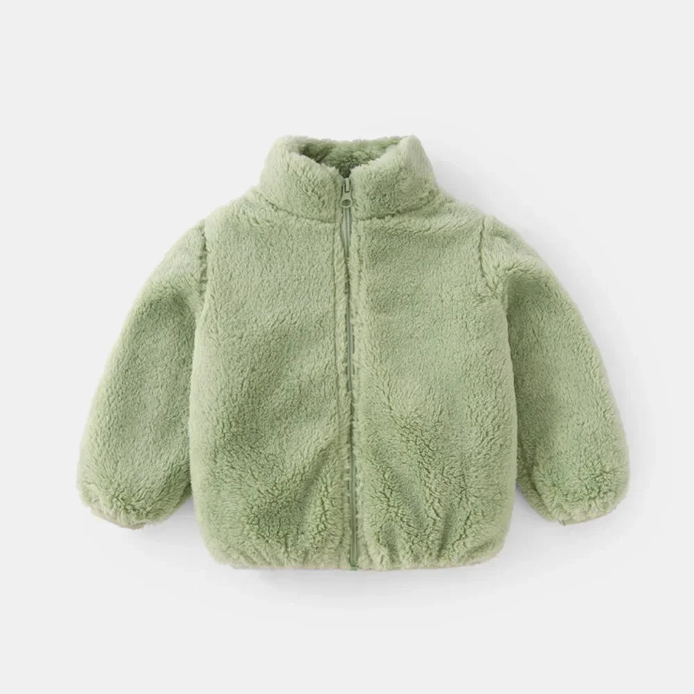 Abrigos de invierno para niñosNueva ropa de abrigo para niños Chaqueta cálida de forro polar para niños Chaquetas para bebés niñas para otoño primavera Ropa para niños