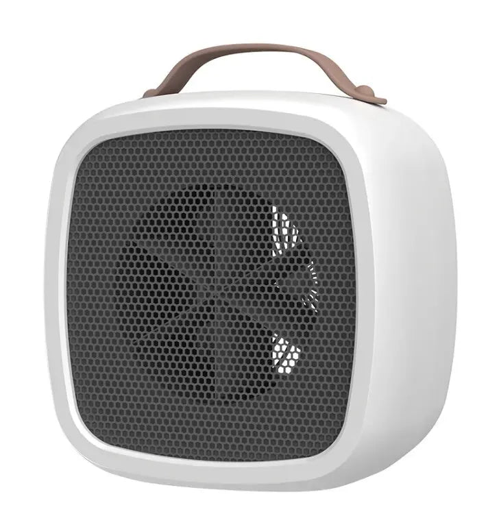 500W bærbar liten romvarmer – Rask oppvarming av skrivebordsvarmervifte