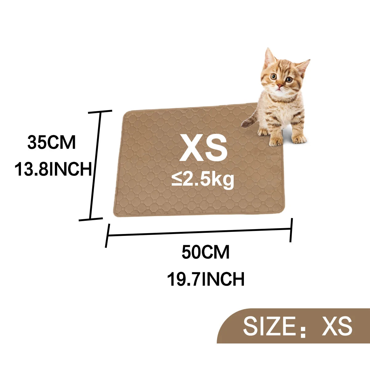 Coussinets absorbants pour urine de chien, réutilisables, imperméables, antidérapants, pour siège auto, accessoires d'entraînement pour animaux de compagnie.