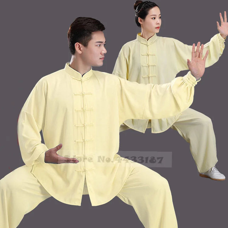 Traje Tang Holgado – Estilo Chino Relajado para Comodidad y Equilibrio