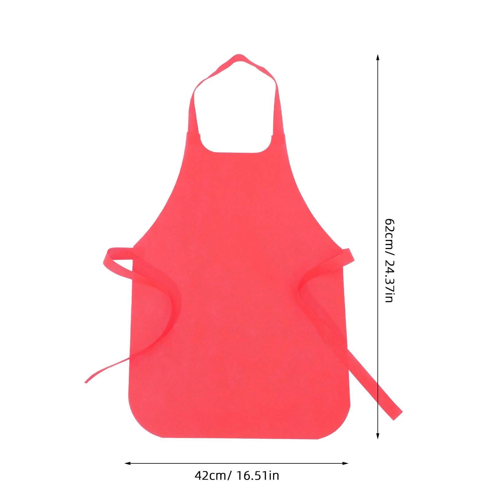12 Pcs Kids Aprons Waterproof Painting Art Children Disposable Non Woven Fabric Multi Use Toddler Kids Drawing Protection Apron