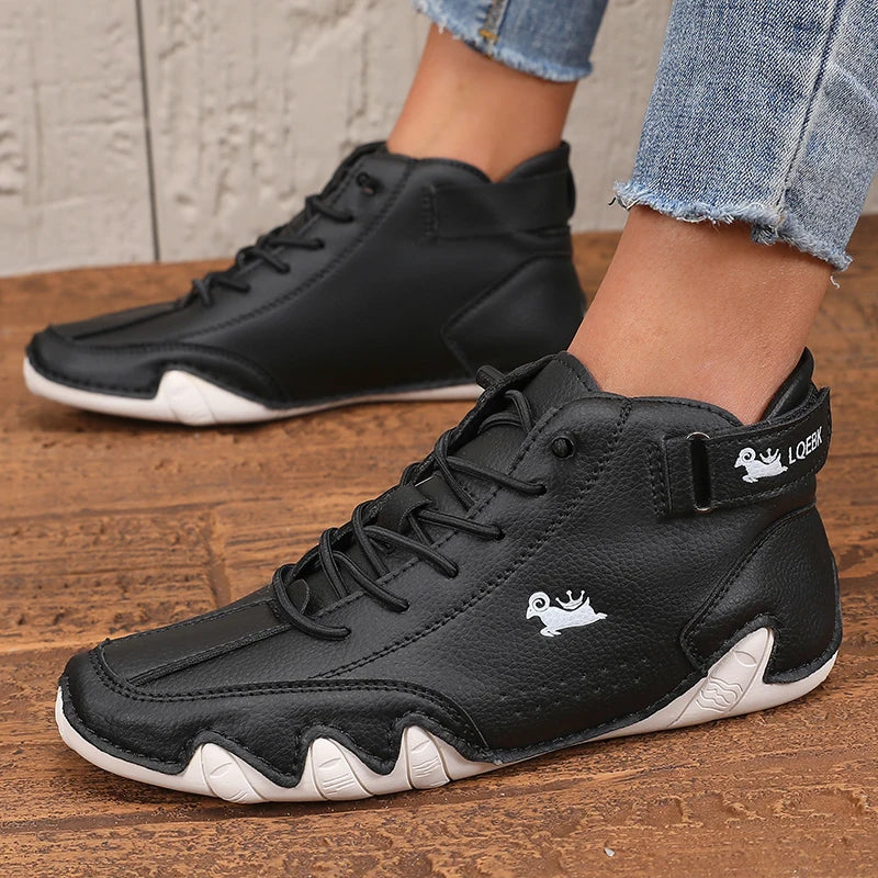 Women's Sports Shoes Outdoor Hiking Flat Bottomed Comfortable Lazy Brand Casual Driving Shoes Breathable Fashion Sneaker Shoes
