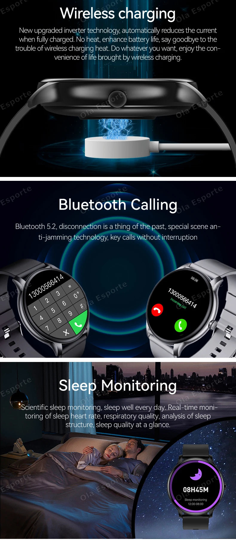 New Smart Watch Men Women Full Touch Screen Sport Fitness Watch IP67 Waterproof Bluetooth Android IOS Smartwatch For Xiaomi
