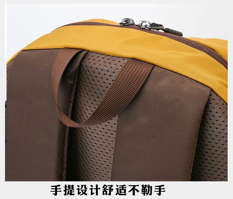Ergonomic Hiking Backpack 40L Waterproof Lightweight, Anti-Theft Adjustable Straps for Men Women Travel Essentials Compartment