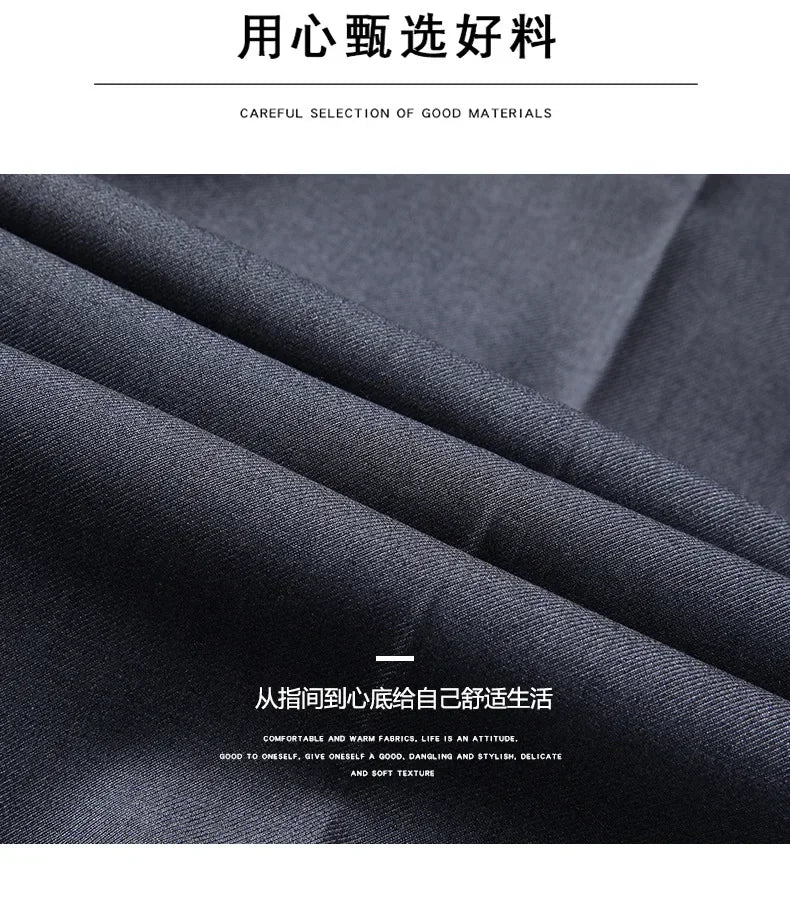 Suit (Blazer+ Vest + Pants) Men's Fashion Business Fit Wedding Professional Casual Single Breasted Gentleman Groom Dress Suit