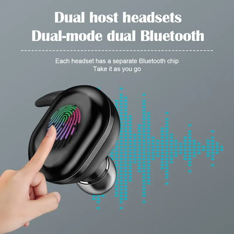 Tws Bluetooth Headset Wireless 5.0 In Ear Mini Headphones Earbuds New Y30 Headphones Sports Esports Gaming High Sound Quality