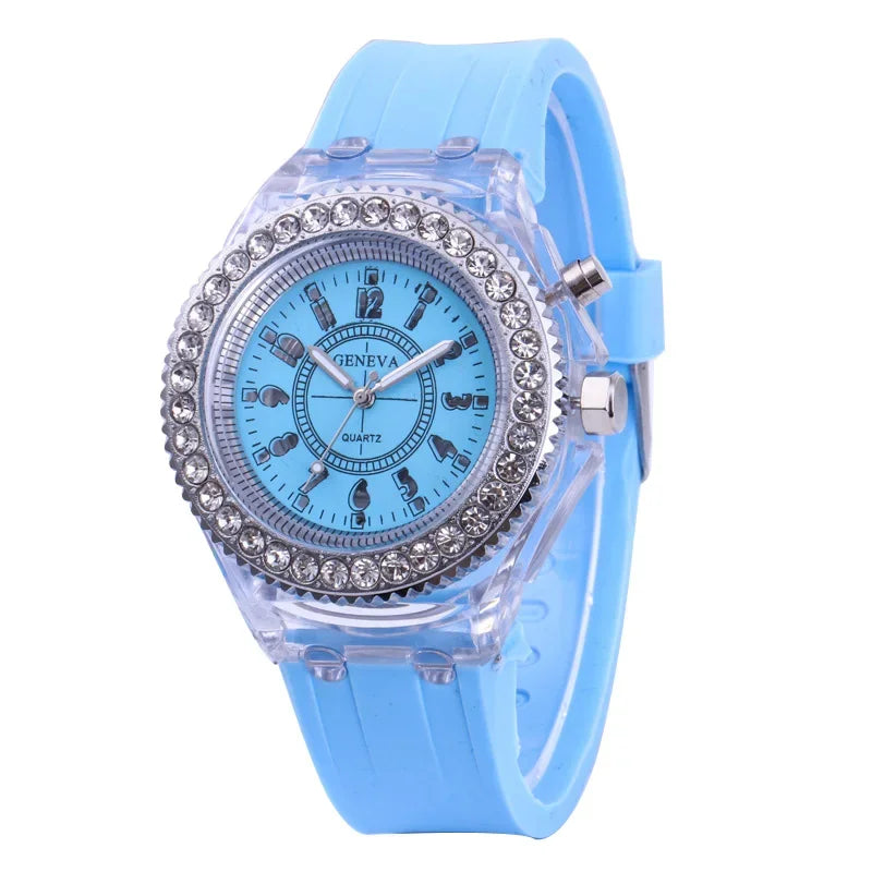 LED Luminous Jelly Watch
