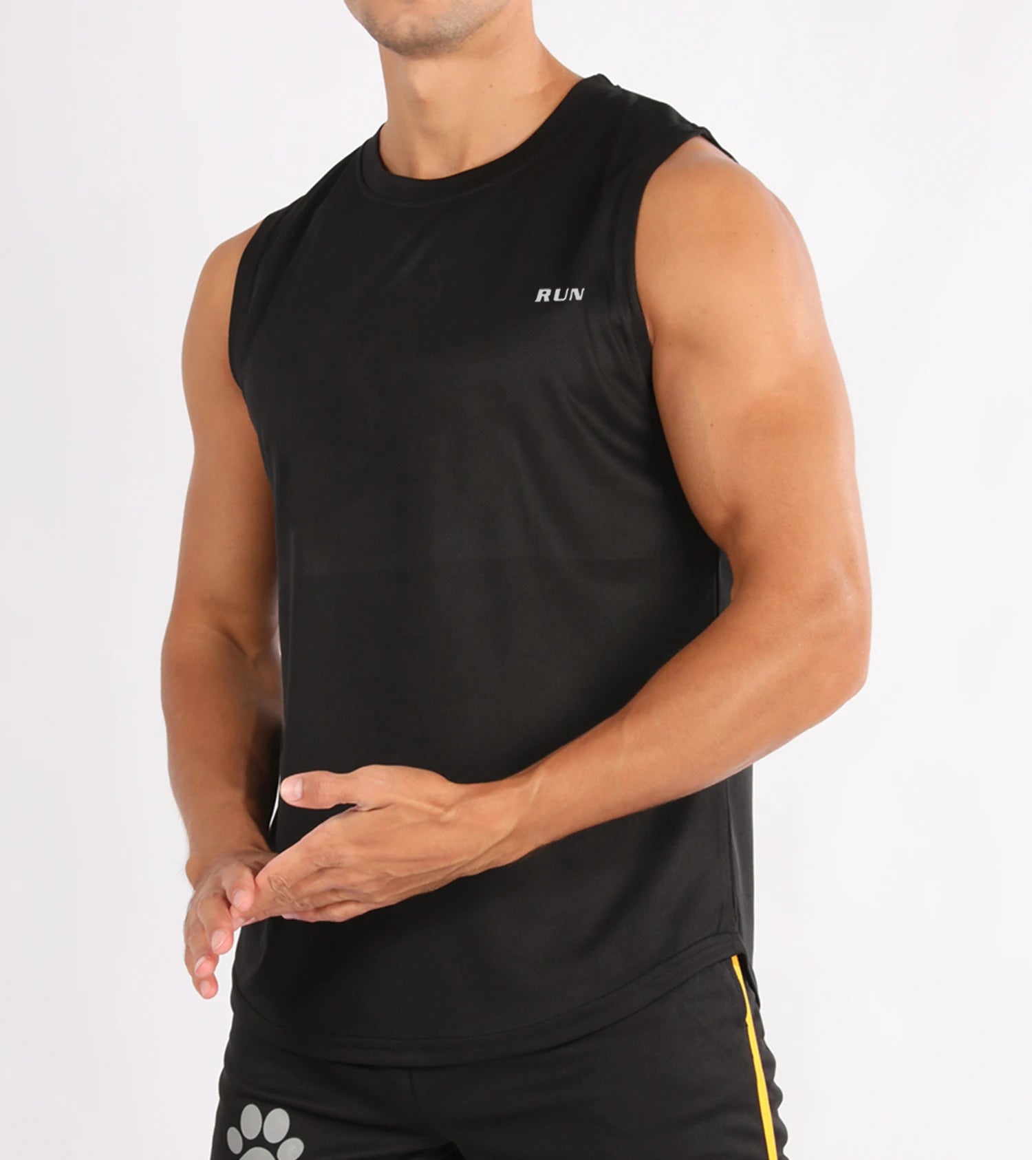 Chalecos de verano para hombre, ropa de entrenamiento físico, ropa deportiva, camisetas sin mangas sueltas, chalecos de baloncesto de moda para hombre
