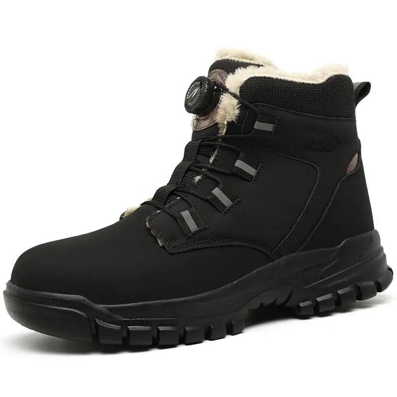 Botas de seguridad con puntera de acero para hombre