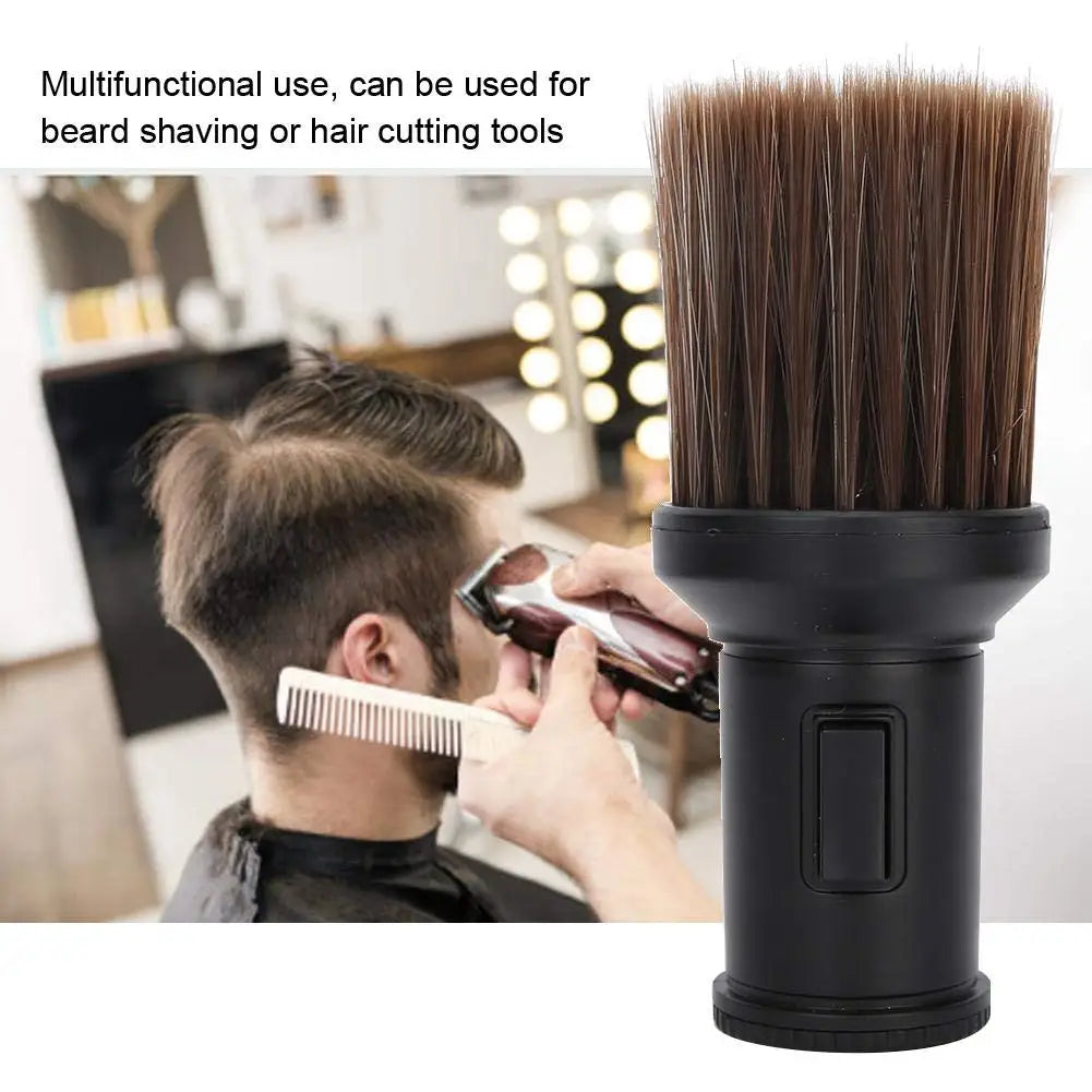 Cepillos de cuello para barrer el cabello de peluquero profesional, cepillo quita-polvo facial para peluquería, accesorio para herramientas de corte de pelo de barbería