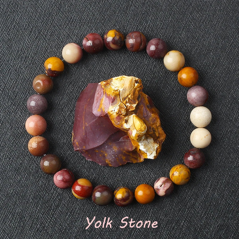 Pulsera de amatista genuina con cristales naturales para mujer, pulsera de amatista hecha de cuentas de piedra natural real, purificante para el cuerpo.