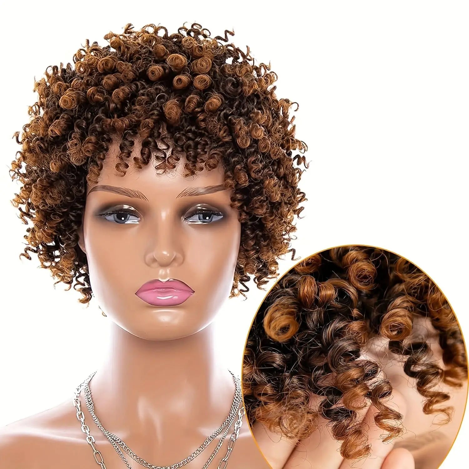 Short Afro Wig