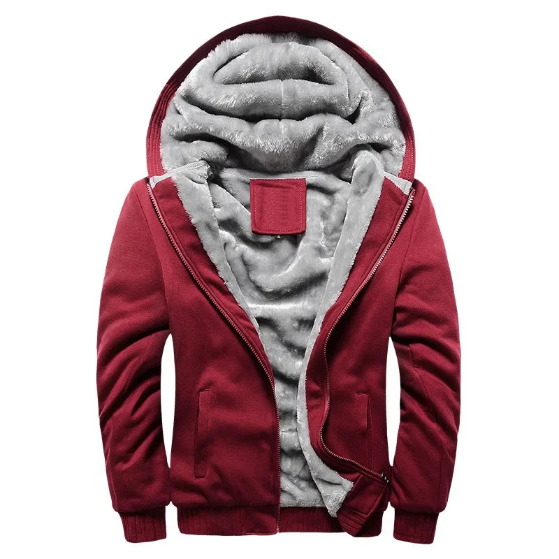 Men’s Hooded Baseball Jacket