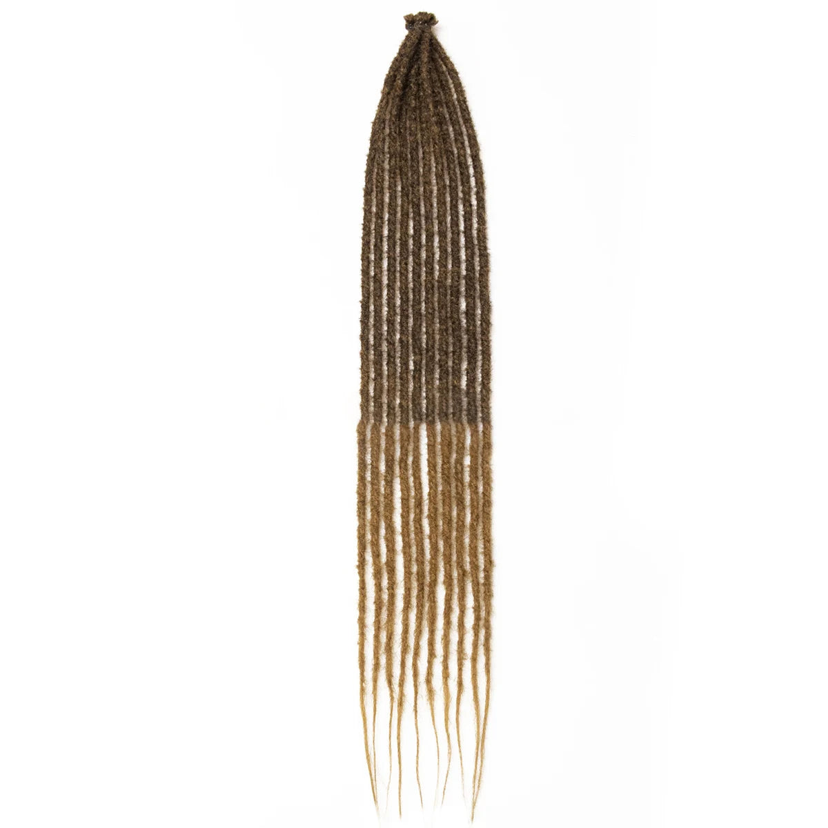 24" synthetic braid extension 10 strands/pack  Artificial Locs crochet hair female hippie style African black reggae braid wig
