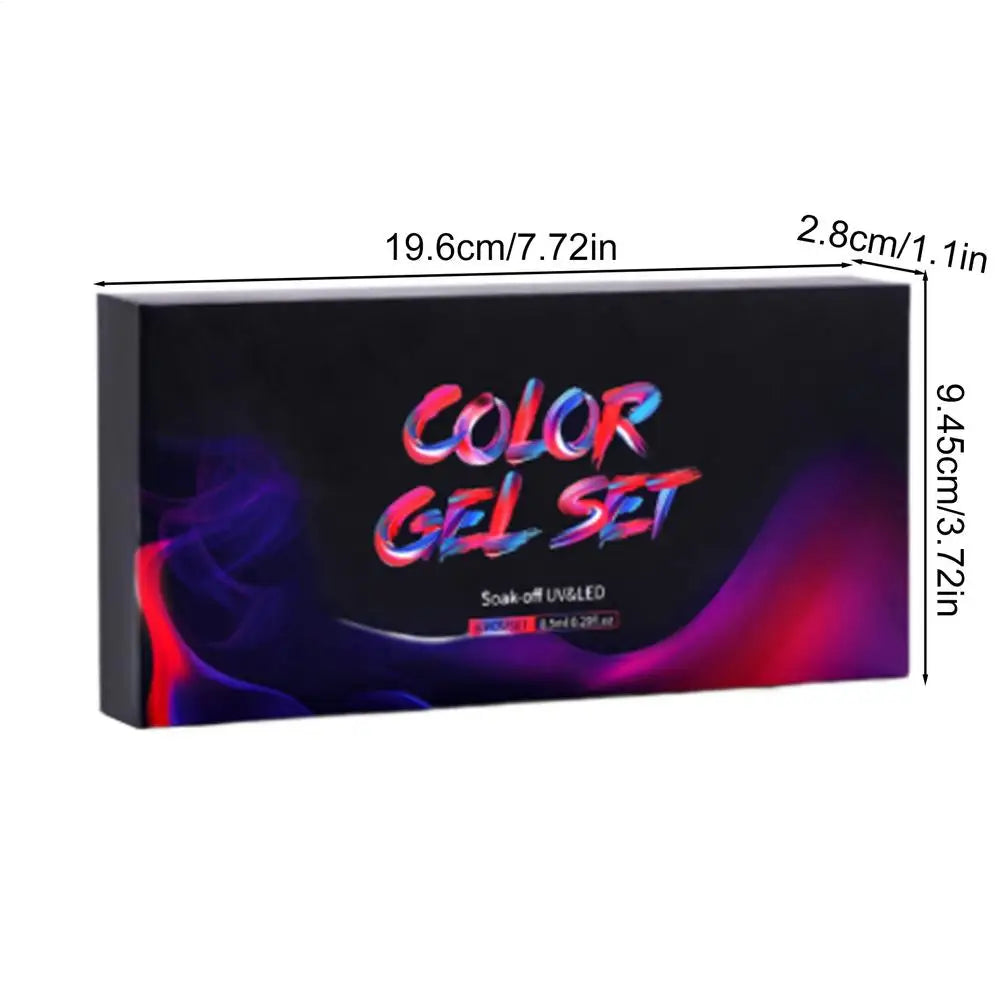 Glitter Gel Polish UV LED Finish Gel Lightweight LastingLong Uv Nail Polish Nail Polish Glitter Series Gel Candy Gel Nail Polish