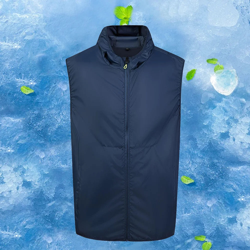Summer Cool Vest for Men Women Cooling Vest Cooling Work Clothes for High Temperature Work Fishing Vest