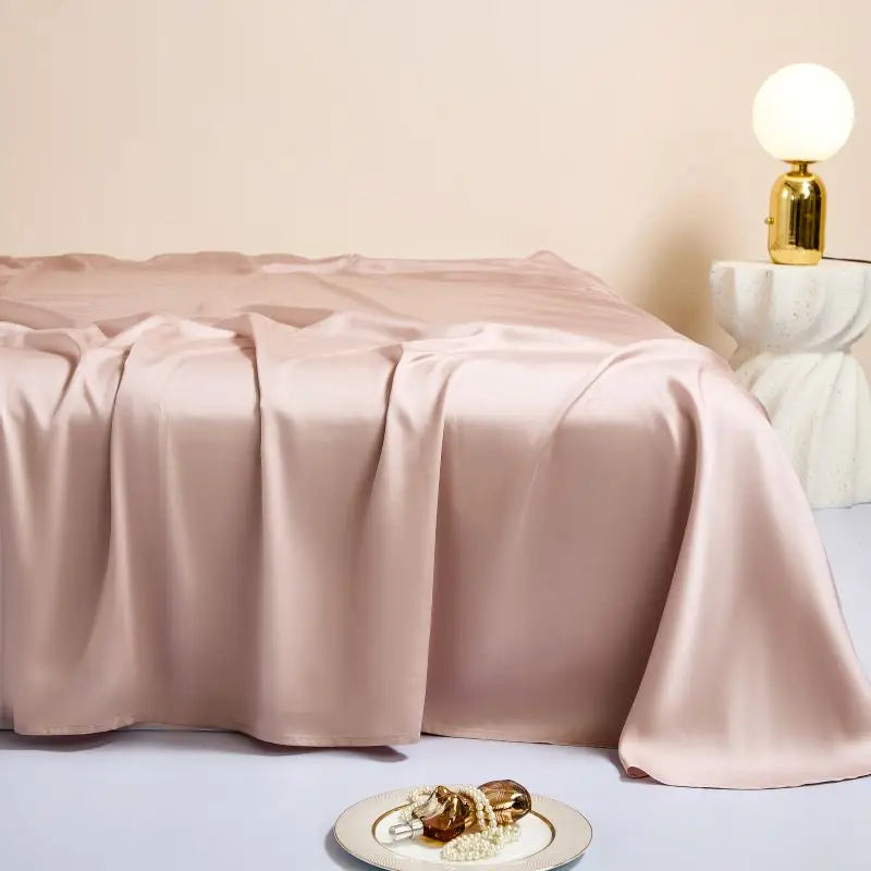 100% Lyocel FlatSheet 200×235cm, Soft Breathable & Cooling Sheets for Hot Sleepers, Silk Smooth Bed Sheets,1Pc