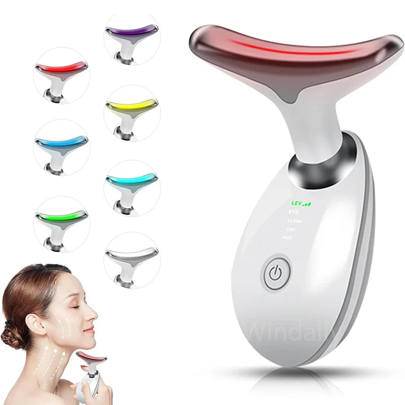 7-Color LED Facial Massage Device