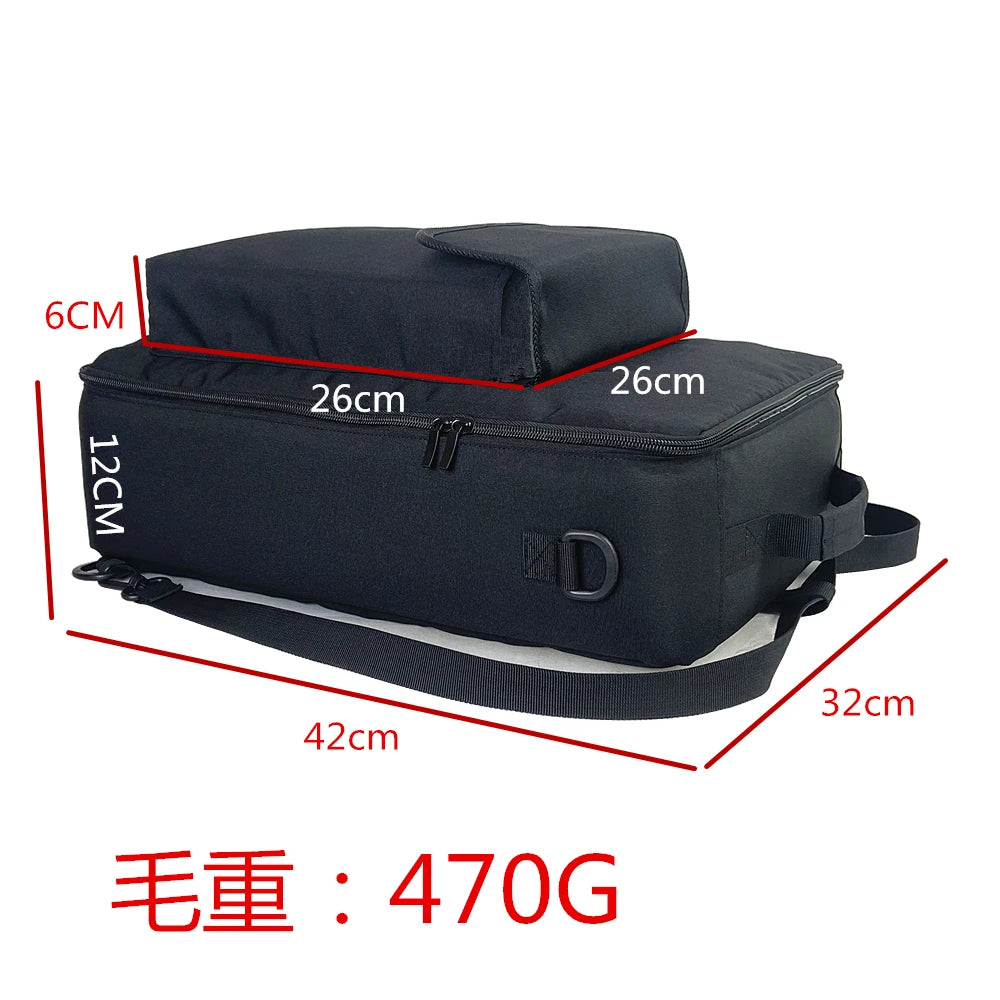 Gaming Carrying Case,Travel Shoulder Bag for Xbox One X PS5 PS4 Controller Console Game  Accessories Protective Storage Pockets