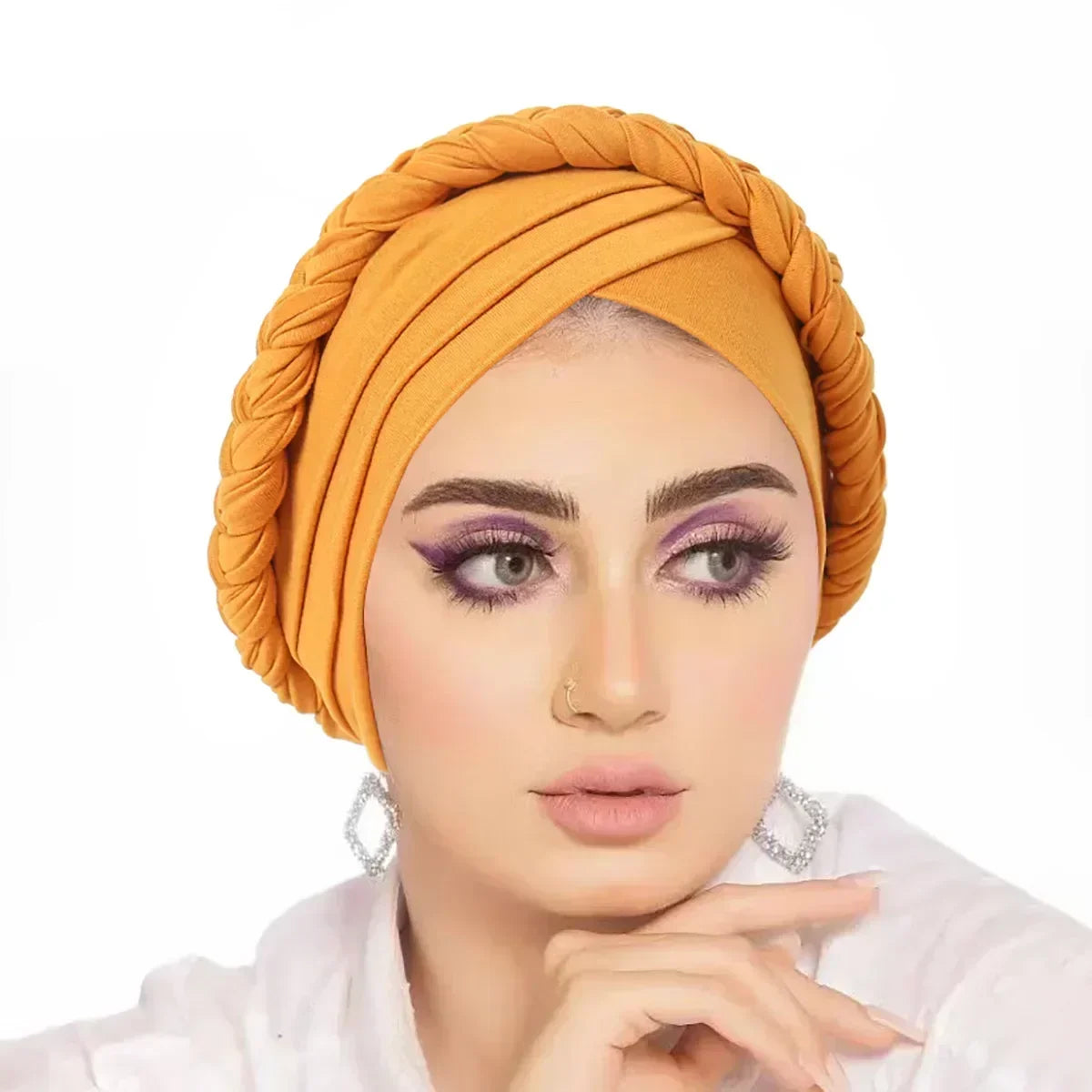 Women’s Sequin Knotted Turban – Elegant, Comfortable & Perfect for Any Occasion
