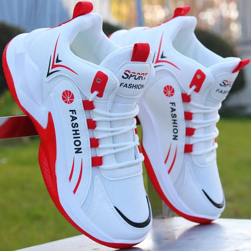 Sneakers Breathable Sport Shoes Men Resistant Non-slip high-Top Gym Cushioning Shoes Mens Basketball Shoes Male Zapatillas