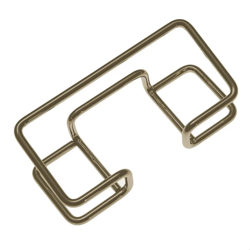 Business Card Display Holder Metal Desktop Minimalist Organizer for Office Countertop