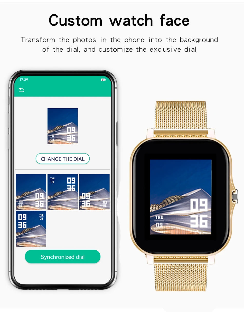 Reloj inteligente con teléfono Android 2025, pantalla HD de 1.44 pulgadas, llamadas Bluetooth, monitoreo de oxígeno/presión sanguínea, regalo para mujer y hombre