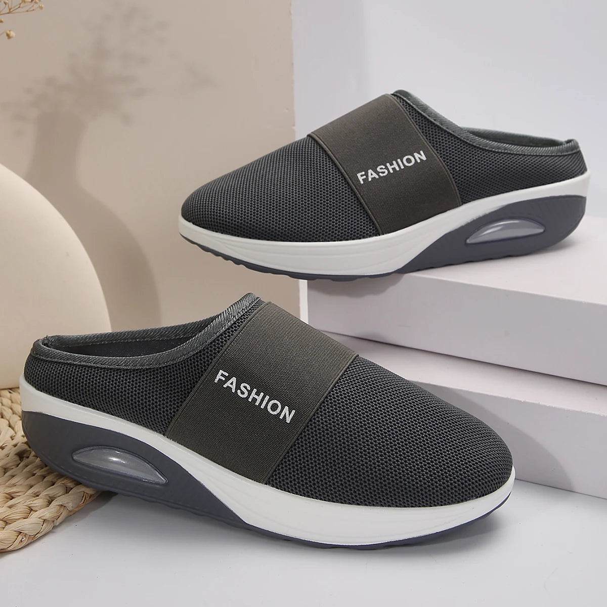 Women Wedges Slippers New Summer Sandals Vintage Anti-slip Casual Shoes for Women Platform Retro Slippers Slides Women