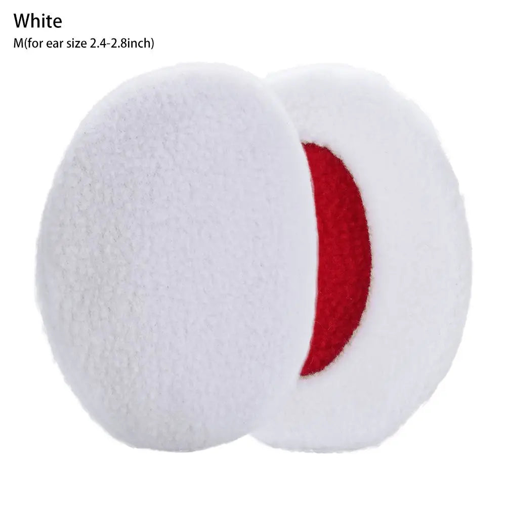 Bandless Ear Muffs Fleece Ear Muffs Thick Winter Windproof Warm Ear Covers Cold Weather Ear Warmer for Men Women