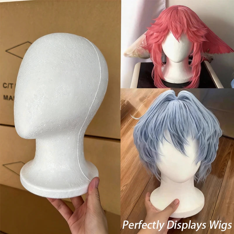 Foam Wig Mannequin Head