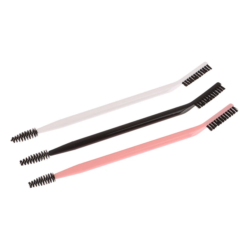 1Pc Double Headed Eyebrow Brush Eyelash Comb Eyebrow Eyelash Shaper Eye Brow Brush For Grooming Brows Reusable Makeup Tool