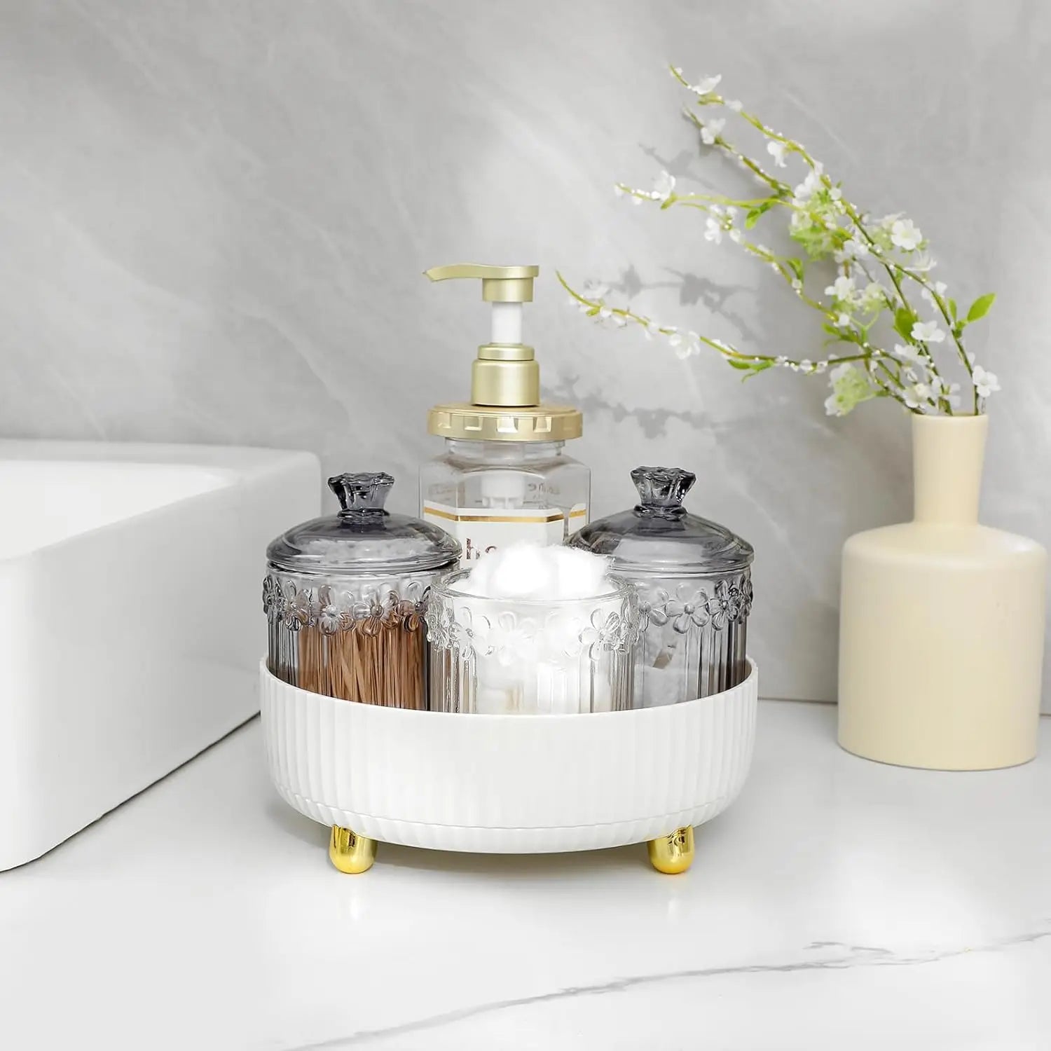 Rotating Makeup Tray