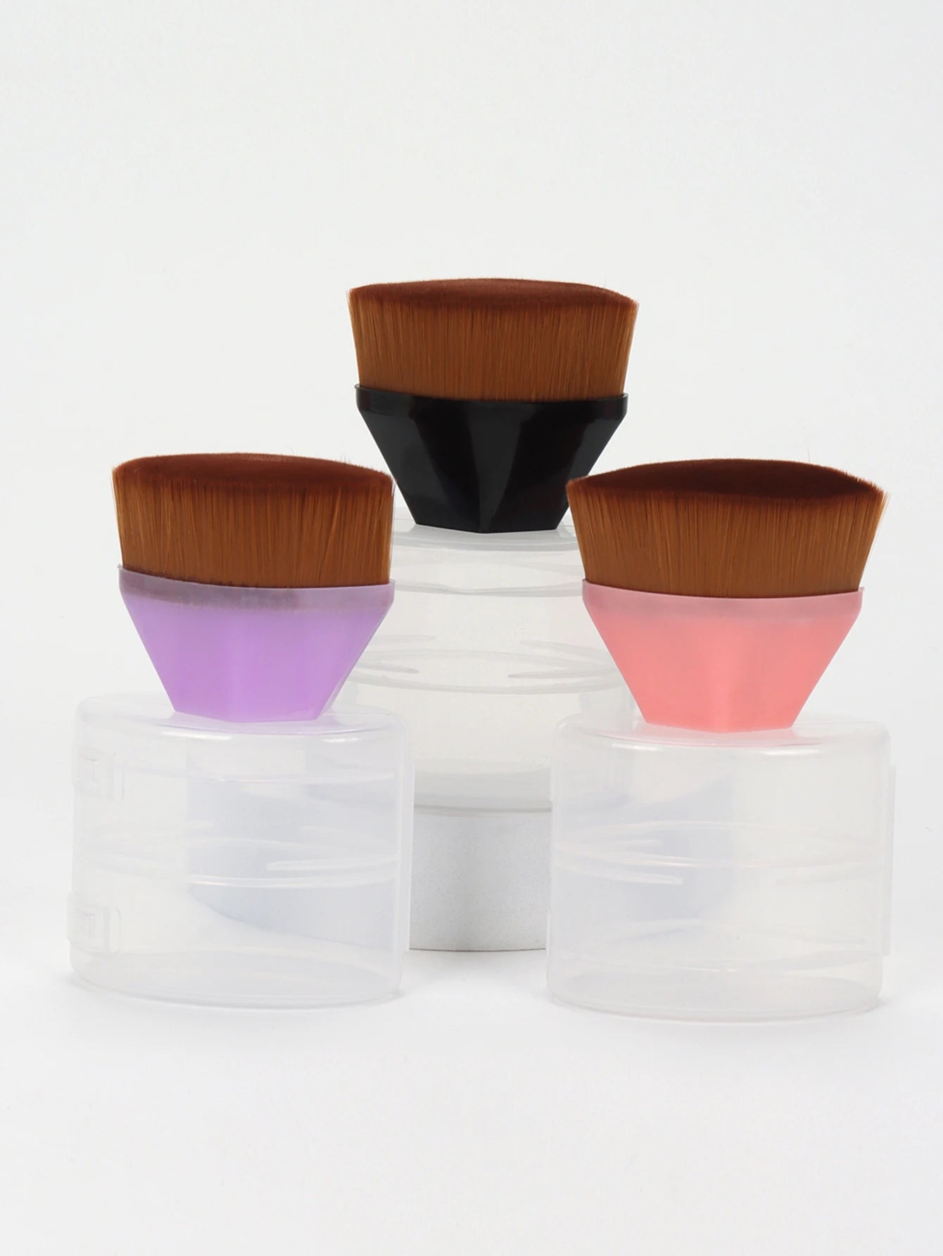 Pinceles de Maquillaje, Brochas para Maquillaje Corporal y Base Bronceadora, Pinceles de Maquillaje, Herramientas Cosméticas Bonitas, Brochas para Colorete en Polvo